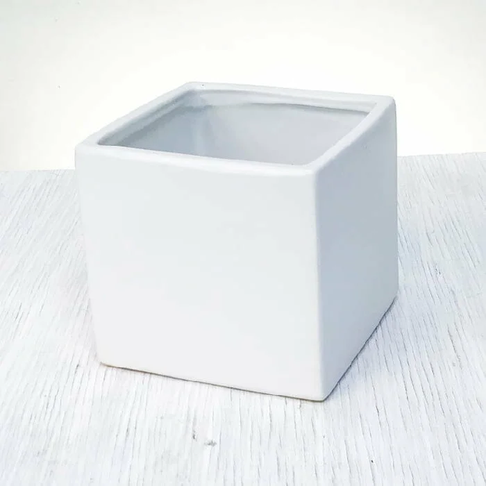 Ceramic Cube Vase - CV1