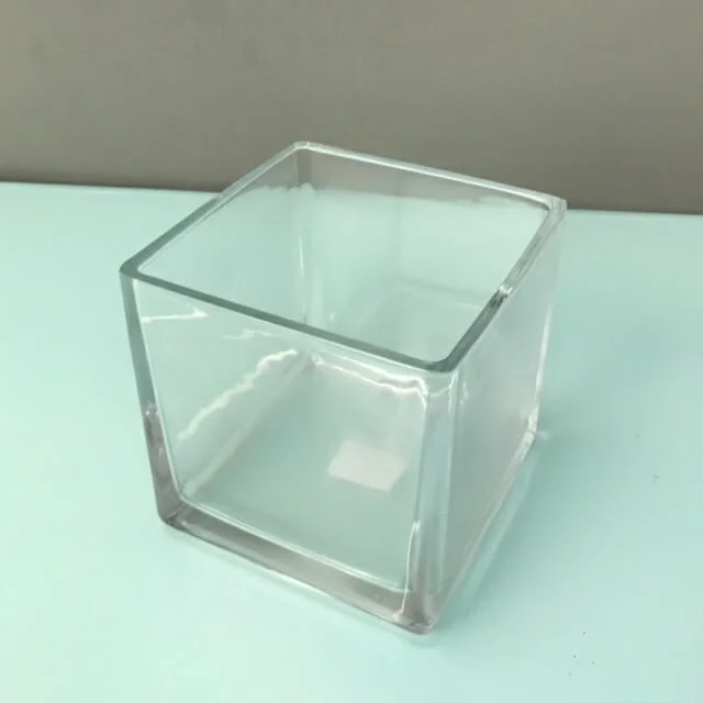 Glass Vase Cube - GV2